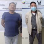 Dos capturados por presunto tráfico ilícito de armas y municiones en Pastaza