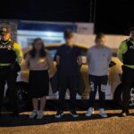 Tres ciudadanos aprehendidos por secuestro y robo de vehículo tras persecución en Quito