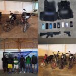 Golpe al crimen organizado en Santa Elena: 6 capturados por tenencia de arma de fuego y dos por tráfico de droga