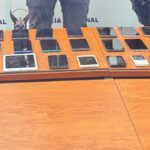 Operativo Antidelincuencial en Ambato dejó teléfonos decomisados