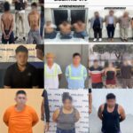 21 capturados por el delito de extorsión y secuestro en contundentes operativos “Libertad”