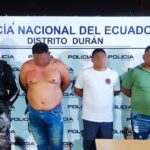 La Policía Nacional aprehendió a tres sujetos presuntos vinculados al secuestro y extorsión en Durán