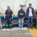 La Policía Nacional liberó a tres ciudadanos y recuperó un vehículo tipo camión reportado como robado