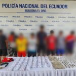 Nueve sujetos capturados por tráfico ilícito de sustancias en El Oro