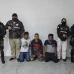 Tres aprehendidos por el delito de microtráfico