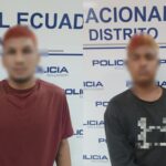 Policía aprehende a 2 presuntos microtraficantes en Durán