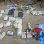 4 procesados por tráfico de drogas y armas