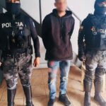 Aprehensión de un ciudadado por el delito de tenencia y porte ilegal de arma de fuego