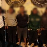 Cinco antisociales capturados por tenencia y porte ilegal de armas de fuego en El Oro