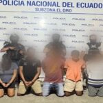Aprehendimos a seis integrantes del GAO “Los Choneros” por extorsión en El Oro