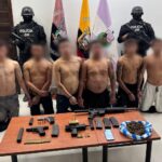 Seis presuntos integrantes de «Los Choneros» fueron capturados tras hecho violento