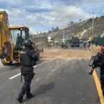 Policía Nacional restablece circulación en la Panamericana Norte