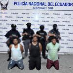 Tres integrantes del GDO “SAO BOX” fueron aprehendidos por el delito de extorsión en El Oro