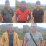 Policía Nacional aprehendió a cinco ciudadanos por los delitos de almacenamiento ilícito de hidrocarburos y minería ilegal en Loja