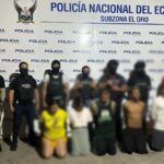 Policía Nacional aprehendió a cinco integrantes del GDO “Los Lobos Espejo”, por el delito de extorsión en El Oro