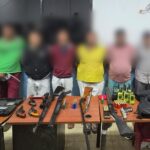 Tres aprehendidos por tenencia ilegal de armas durante intervención policial en Guayas