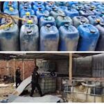 3 mil galones de combustible fueron decomisados durante un operativo binacional en El Oro