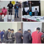 Megaoperativo policial contra estructuras criminales en la Zona 8