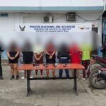 Siete aprehendidos por presunta extorsión y porte ilegal de armas