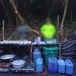 Destruimos un laboratorio de droga en la frontera Colombo-Ecuatoriana