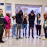 Intervención inmediata de la Policía Nacional logra la captura de siete presuntos responsables de robo a ciudadana