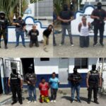 Seis presuntos implicados en el expendio de droga fueron aprehendidos