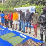 Operativo “Apolo 28” permitió la aprehensión de 11 personas y la incautación de armas, drogas y vehículos recuperados