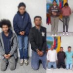 Policía Nacional aprehendió a siete ciudadanos por tráfico de droga