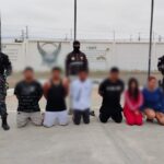 Aprehendimos a seis presuntos integrantes de “Los Choneros” con armas de fuego en Santa Elena