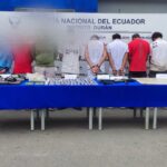 Cuatro adolescentes extranjeros entre los ocho aprehendidos que deja operativo Tormenta 46 en Durán
