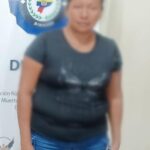 Ciudadana aprehendida por el delito de tenencia y porte de armas de fuego, municiones y droga en Orellana