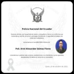 Servidor policial pierde la vida en intento por evitar un robo en Quito
