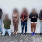 Cinco capturados por tráfico ilícito de droga en Tungurahua