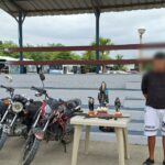 Un aprehendido con arma de fuego y motos robadas en Portoviejo