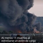 Al menos 11 muertos al estrellarse un avión de carga mientras despegaba en Kentucky, Estados Unidos