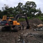 Ejército intensifica ofensiva contra minería ilegal en Azuay con bombardeo en tres zonas claves