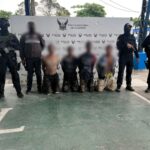 Cuatro integrantes del GAO “Los Lobos” implicados en varios delitos fueron capturados en Esmeraldas