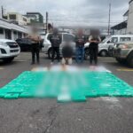 Tras intento de fuga y enfrentamiento Policía Nacional detuvo a dos ciudadanos con más de un millón y medio de dosis de cocaína