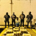 Aprehendido un ciudadano implicado en el tráfico ilícito de drogas en Carchi