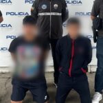 Policía Nacional aprehendió a dos sujetos por el delito de extorsión en El Oro