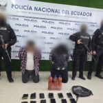 Dos aprehendidos por tráfico ilícito de droga en Carchi