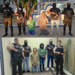 Operativos simultáneos dejan cinco detenidos y casi 5.000 dosis de droga fuera del mercado