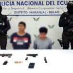 Aprehendimos a alias “Negro” y alias “Psicosis” pertenecientes a la estructura criminal Los Choneros en Guayas