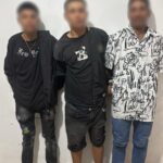 Tres aprendidos con armas de fuego en el cantón Bolívar