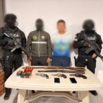 Capturamos a un sujeto implicado en el delito de tenencia y porte de armas en Guayas