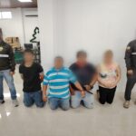 Cuatro ciudadanos capturados por el delito de robo de vehículos en Guayas