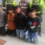 En Tungurahua aprehendimos a 04 ciudadanos sospechosos del delito de asesinato
