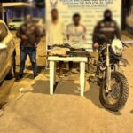 Aprehendimos a dos sujetos por de tenencia y porte de arma de fuego, municiones y receptación en El Oro