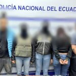 Aprehendimos a cinco presuntos integrantes de la estructura criminal “Los Lobos”, con drogas y armas de fuego en Ambato