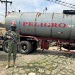 Fuerzas Armadas frustran robo de diésel en poliducto de La Concordia y decomisan tanquero